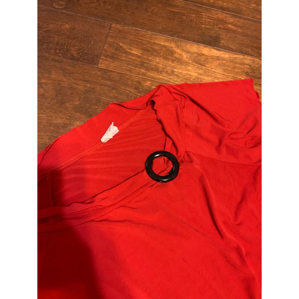 Fiorlini International Plus Women's Red Top - Sz 22/24